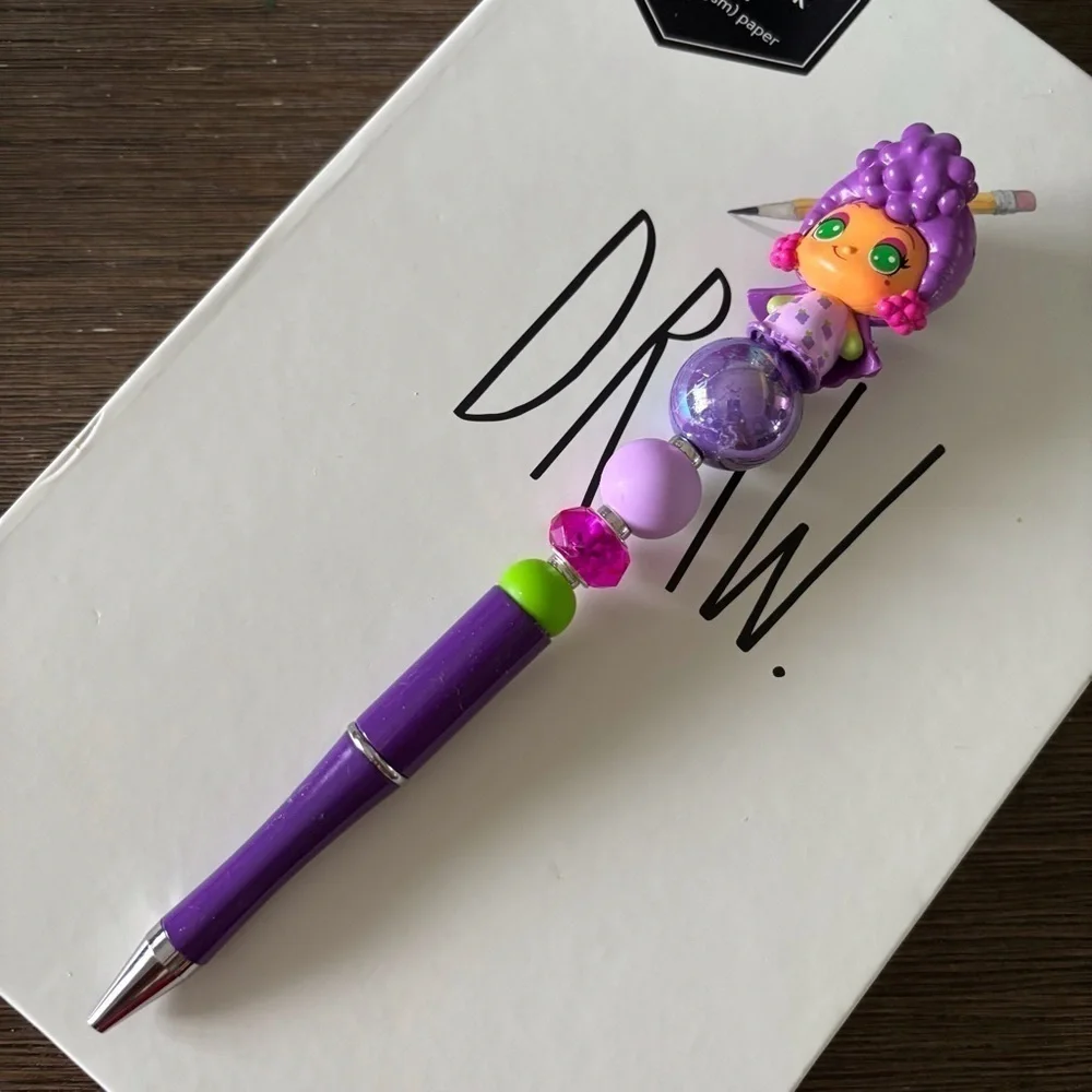 Strawberry Shortcake: Sour Grapes handmade beaded pen